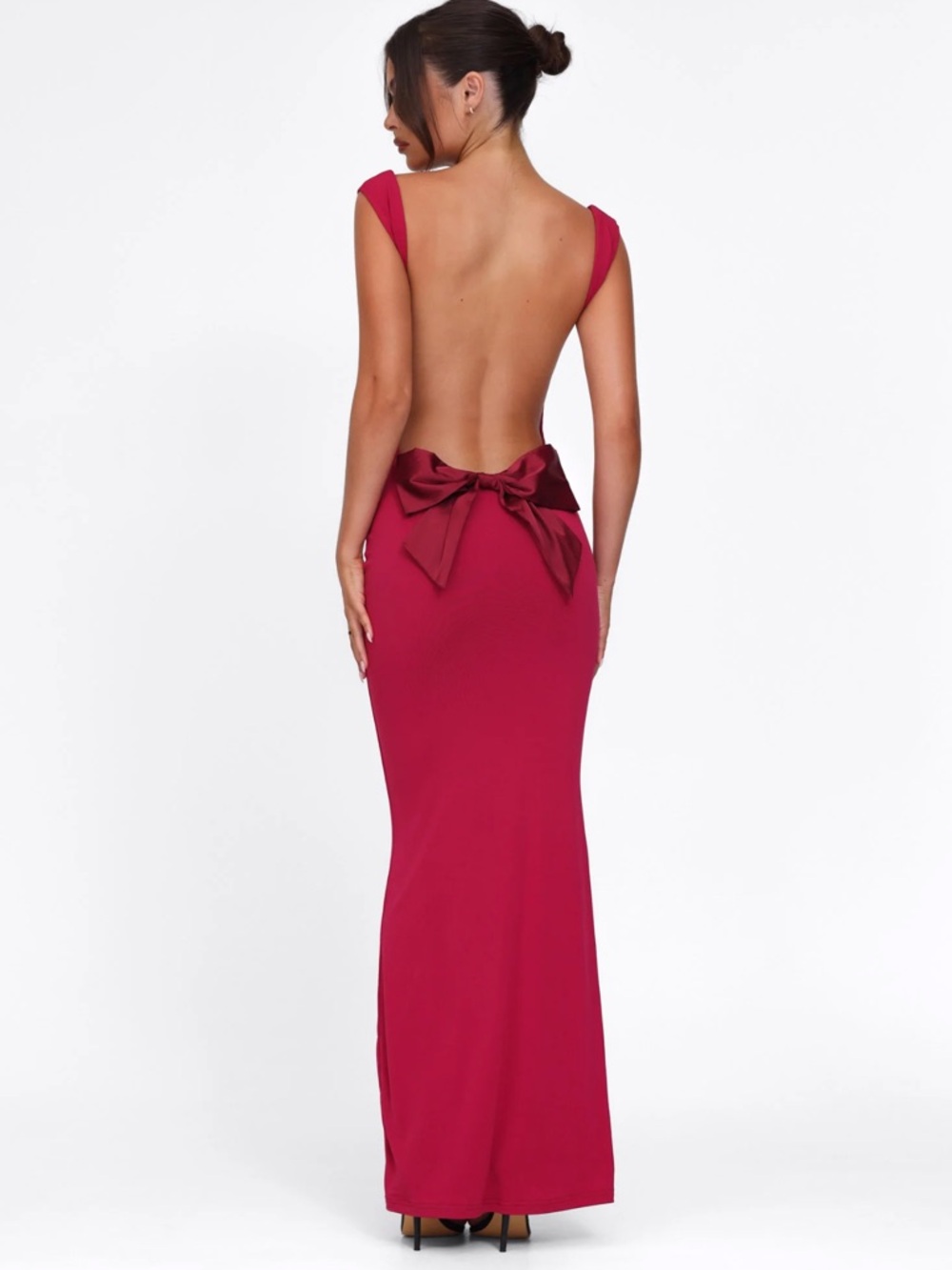 Viral Tiger Mist Dress Backless